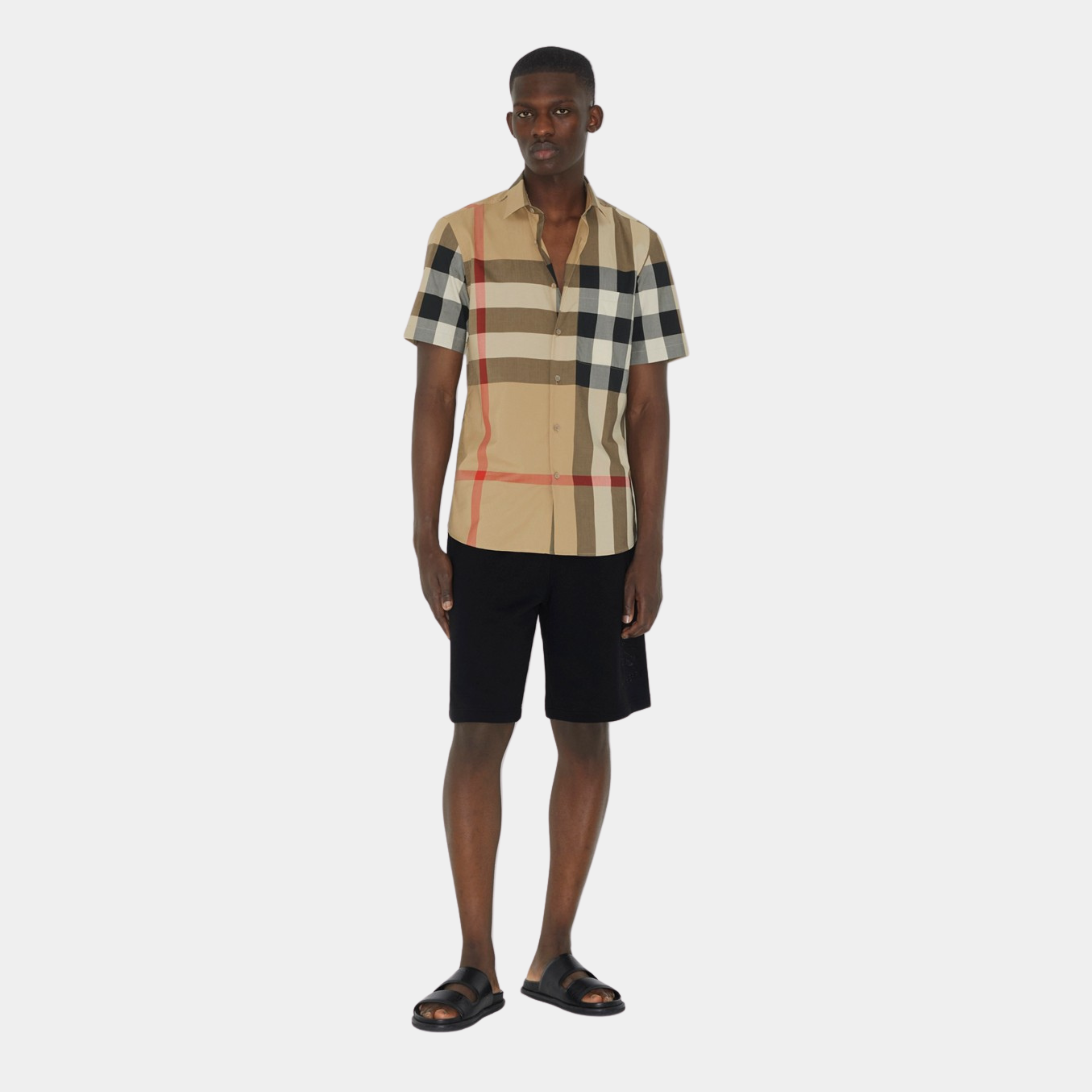 Burberry Chemise à manches courtes