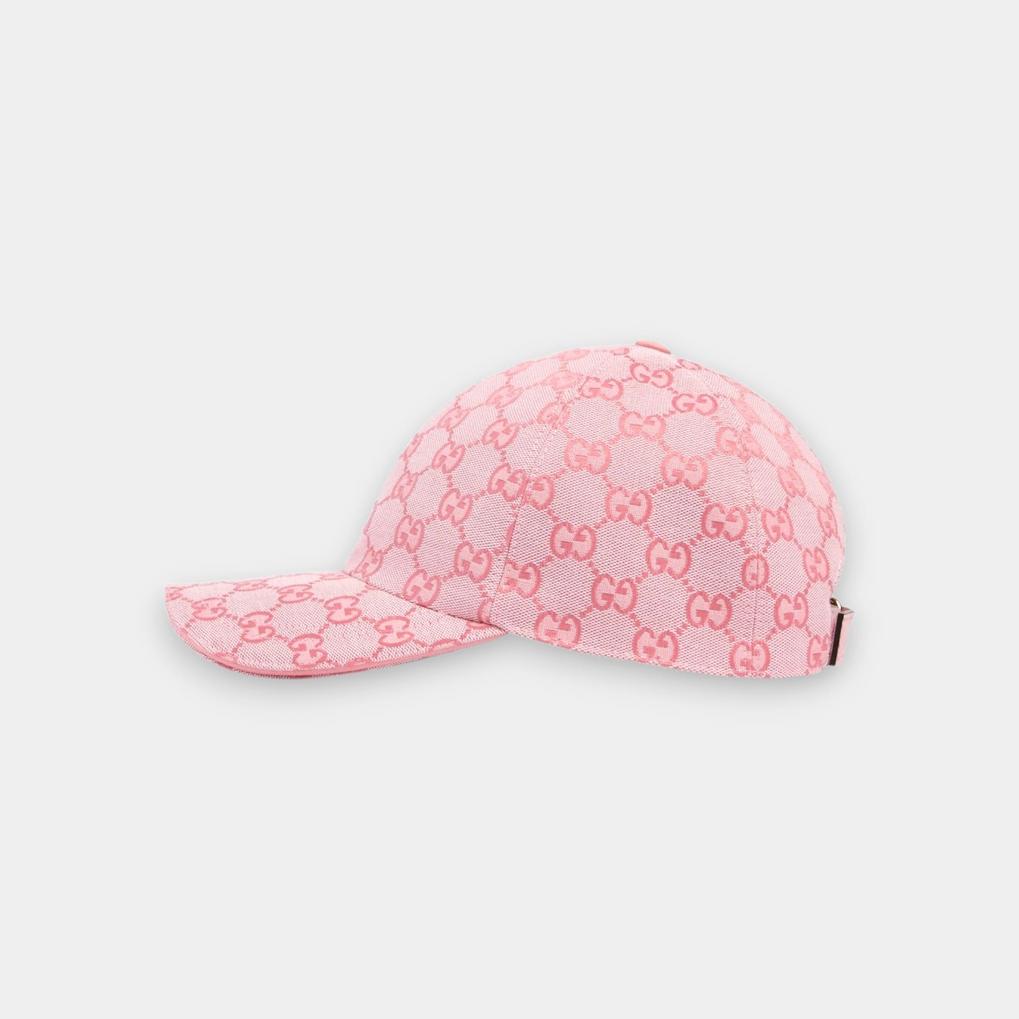 Casquette en toile GG rose