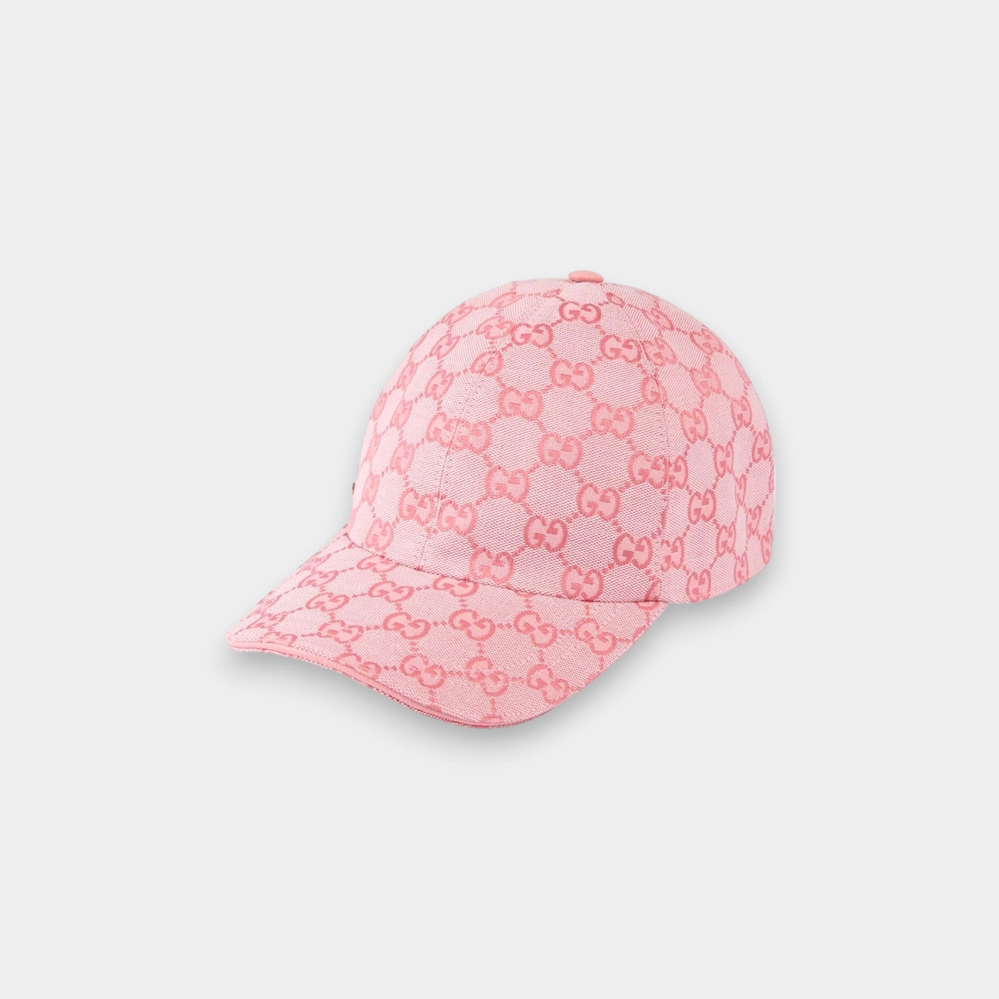 Casquette en toile GG rose